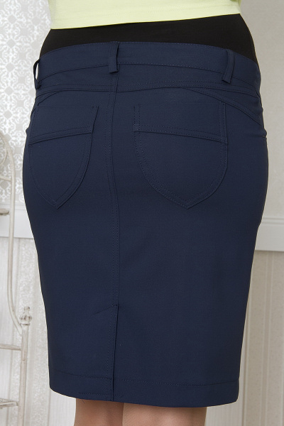 Юбка Lucky mum 1145 синий - фото 4