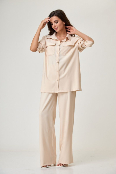 Брюки Anelli 1293.2 светлый_беж - фото 4