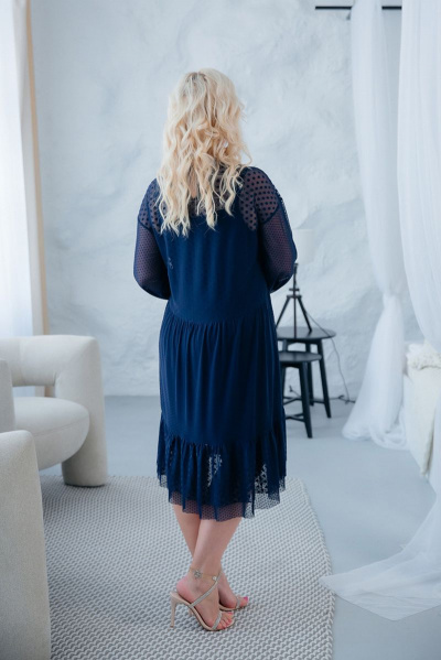 Платье ASV 2543 синий - фото 2