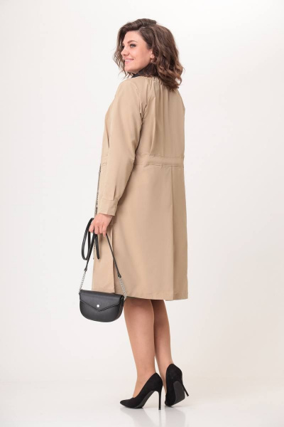 Плащ Swallow 574 песочный - фото 4