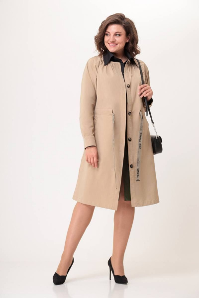 Плащ Swallow 574 песочный - фото 3