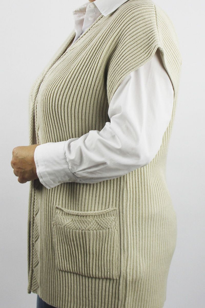 Жилет Полесье С1303-21 1С1330-Д43 158,164 слоновая_кость - фото 2