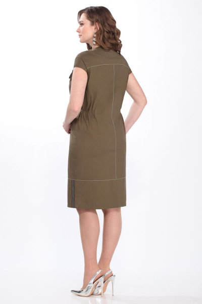 Платье Matini 3.1292 хаки - фото 2
