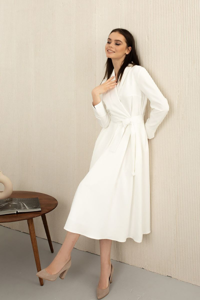 Платье AURA otd 3133-Р-164 белый - фото 2