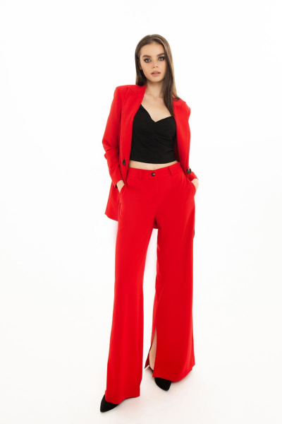 Брюки AURA otd 4054 красный - фото 1