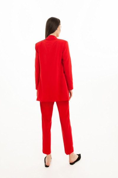 Брюки, жакет AURA otd 9110 красный - фото 2