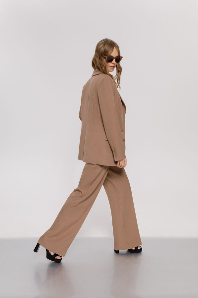 Брюки, жакет PiRS 4050 бежевый - фото 4