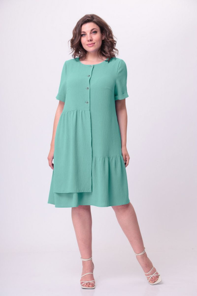 Платье Орхидея 1177m мята - фото 1