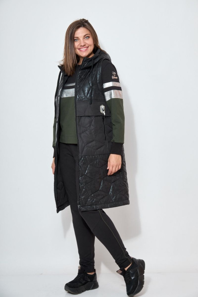 Брюки, джемпер, жилет Runella 1397 черный - фото 7