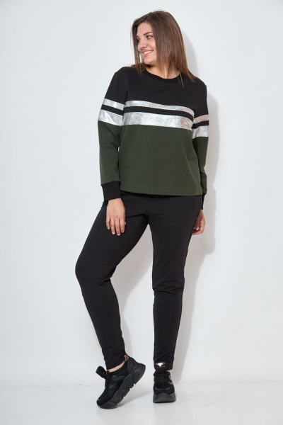 Брюки, джемпер, жилет Runella 1397 черный - фото 5