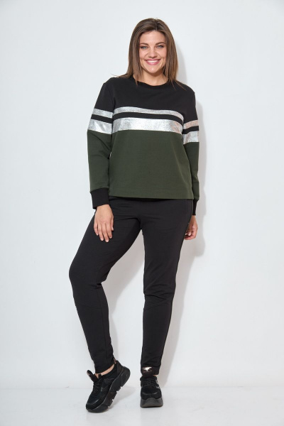 Брюки, джемпер, жилет Runella 1397 черный - фото 4