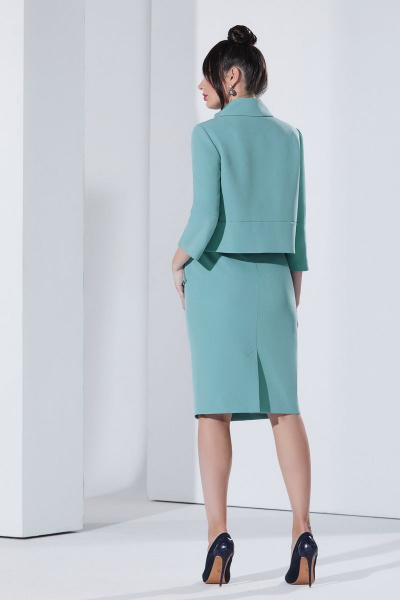 Жакет, юбка Lissana 4462 мята - фото 5