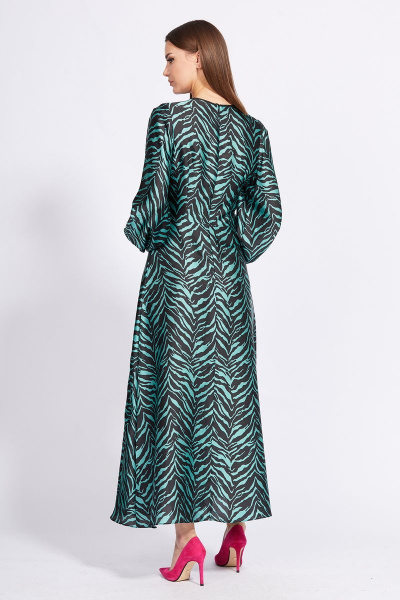 Платье EOLA 2287 изумруд_рисунок - фото 2