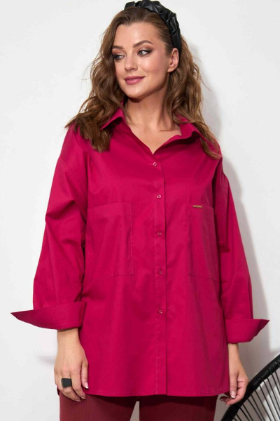 Рубашка SOVA 11078 барбарис - фото 1