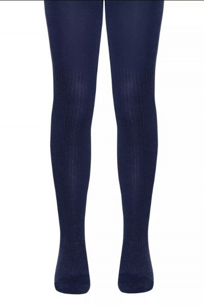 Детские хлопковые колготки с высокой эластичностью и комфортом CONTE Conte-kids_TIP-TOP_566-1_джинс - фото 1