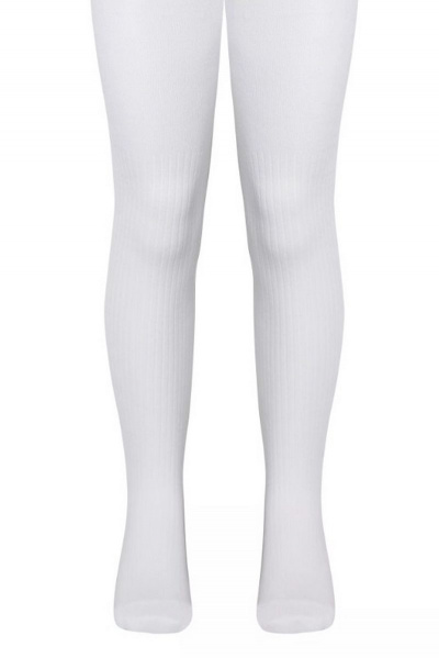 Детские хлопковые колготки с яркими рисунками и комфортом CONTE Conte-kids_TIP-TOP_566-2_белый - фото 1