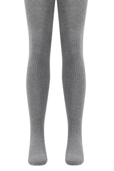 Детские демисезонные хлопковые эластичные колготки CONTE Conte-kids_TIP-TOP_566-2_серый - фото 1