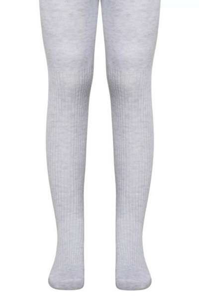 Детские хлопковые колготки с приятной на ощупь тканью CONTE Conte-kids_TIP-TOP_566_светло-серый - фото 1