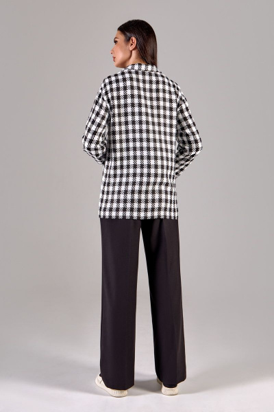 Рубашка FOXY FOX 1416 черно-белый - фото 6