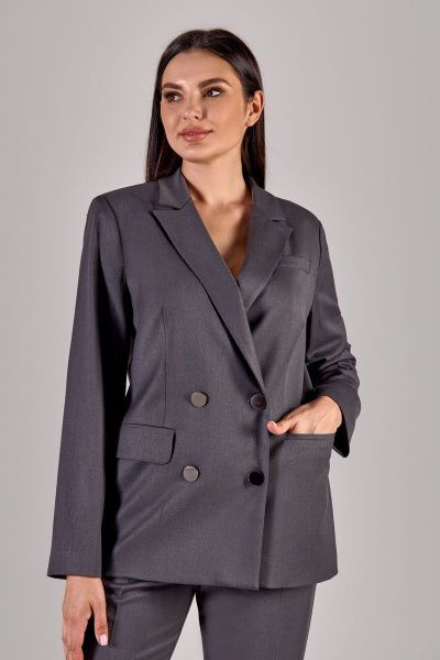 Брюки, жакет FOXY FOX 1423 серый - фото 5