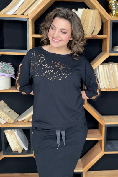 Футболка Rumoda 2084 черный - фото 5