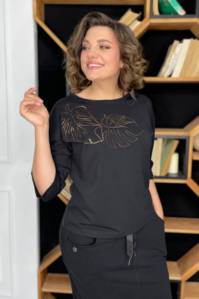 Футболка Rumoda 2084 черный - фото 4