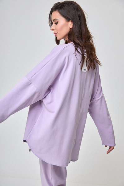 Брюки, свитшот Anelli 1269 глициния - фото 11