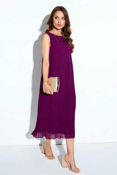 Платье TEZA 4128 фиолет - фото 1