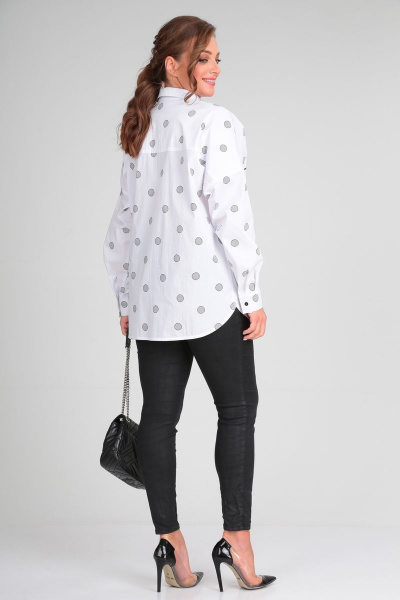 Блуза Michel chic 769 белый - фото 7