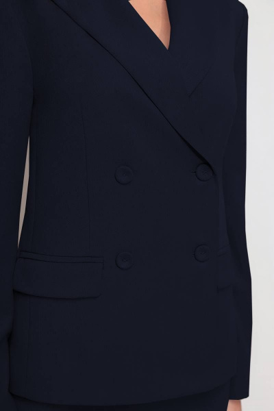 Жакет, юбка LeNata 21287 темно-синий - фото 3