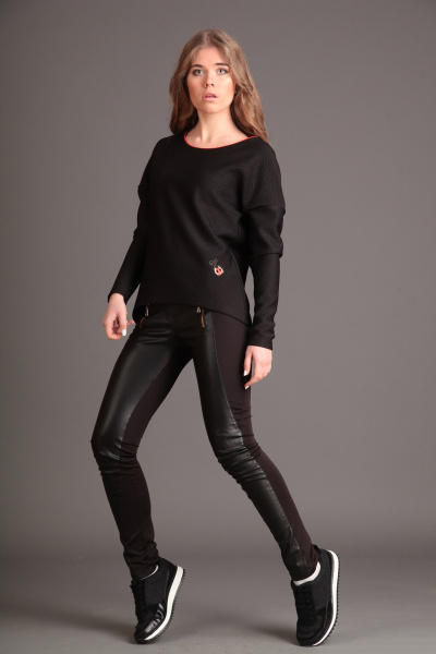 Леггинсы AMORI 5009 черный - фото 1