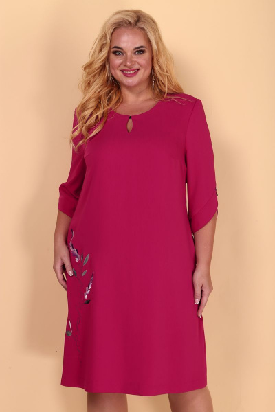 Платье Tensi 340 брусника - фото 3