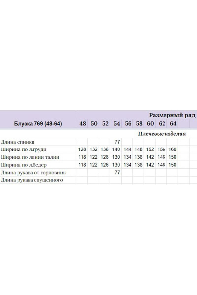Блуза Michel chic 769 белый-цветок - фото 3