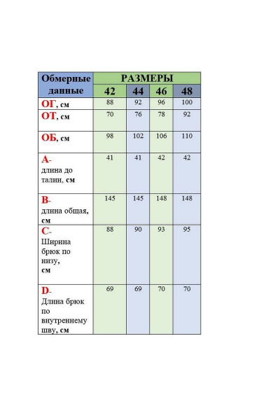 Комбинезон Juliet Style Д135-1 темно-синий - фото 5
