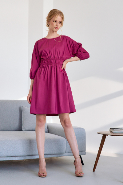 Платье Панда 64780z сиреневый - фото 1