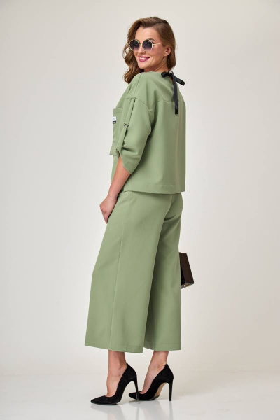 Блуза, кюлоты Taita plus 2131/14 липа - фото 6