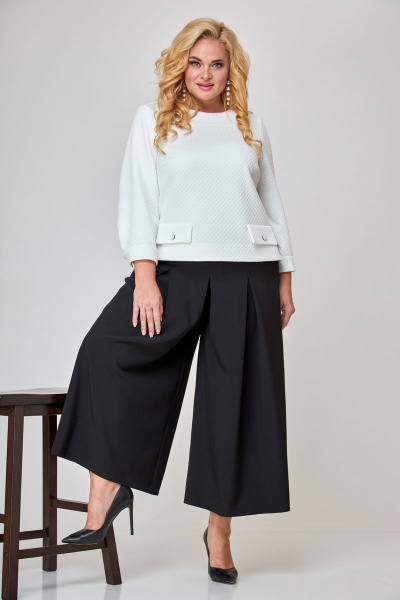 Блуза, брюки Alani Collection 1745 косичка - фото 3