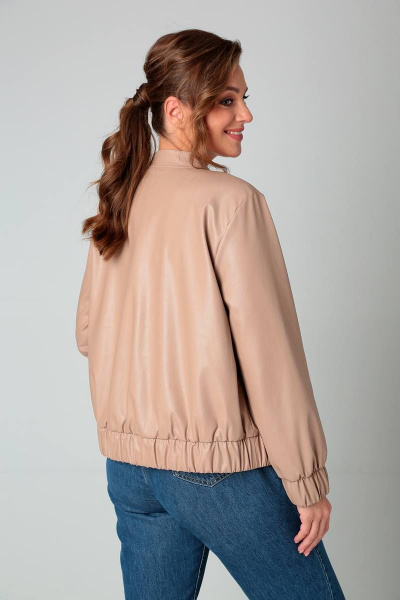 Куртка Liona Style 844 бежевый - фото 2