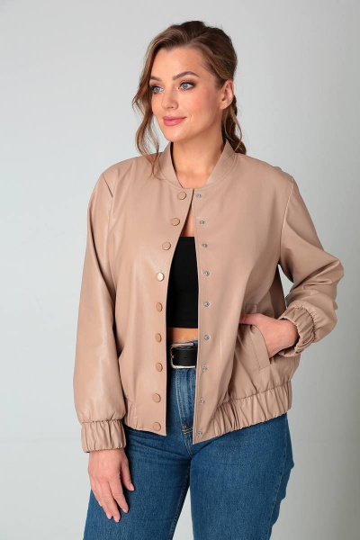 Куртка Liona Style 844 бежевый - фото 1