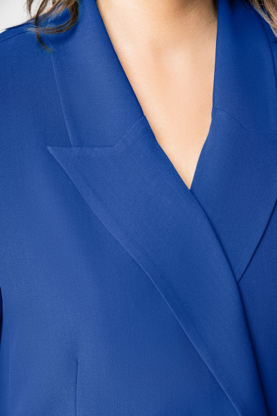 Брюки, жакет EVA GRANT 193 синий - фото 7