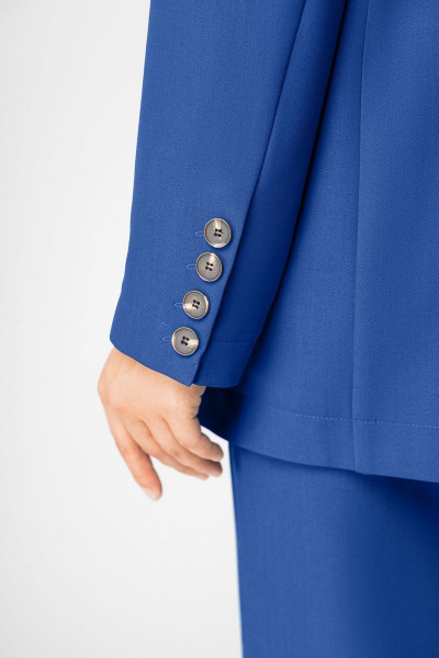 Брюки, жакет EVA GRANT 193 синий - фото 6