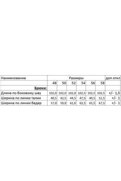 Брюки EVA GRANT 151-2 - фото 3