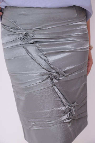 Блуза и юбка с декоративными элементами для нарядных образов Solomeya Lux 935 - фото 4