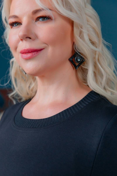 Платье ASV 2485 черно-бежевый - фото 6