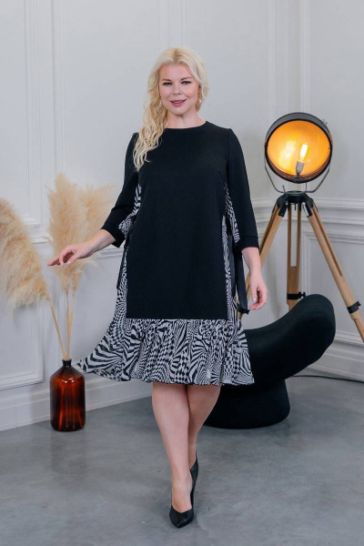 Платье ASV 2450 черный - фото 8