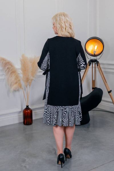 Платье ASV 2450 черный - фото 2