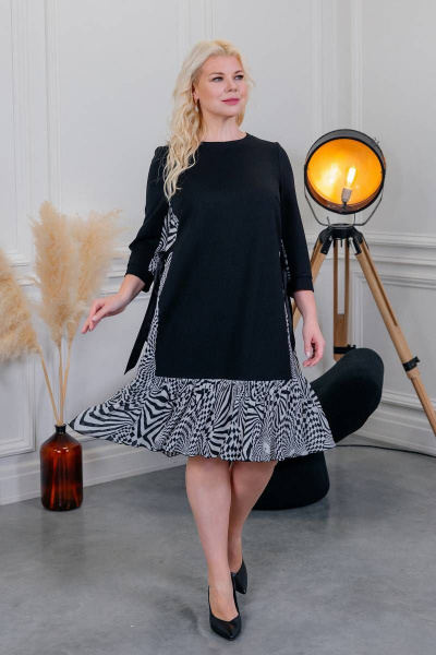 Платье ASV 2450 черный - фото 6