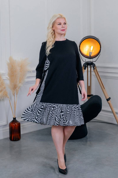 Платье ASV 2450 черный - фото 5