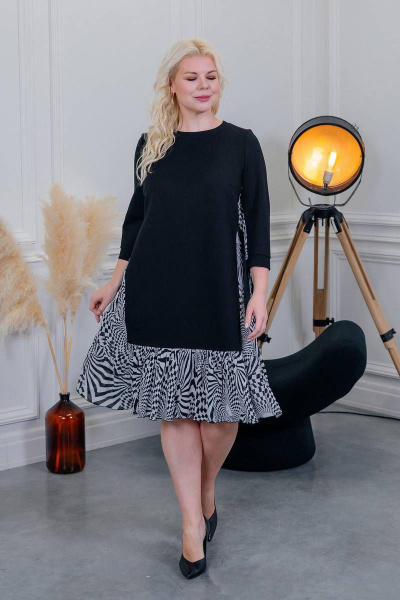 Платье ASV 2450 черный - фото 1