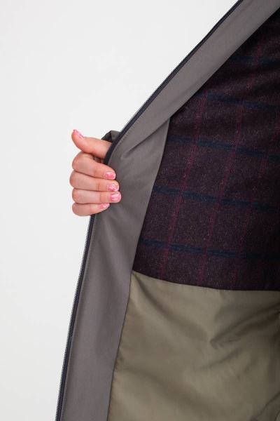 Пальто Bugalux 940 164-цвет мох - фото 4